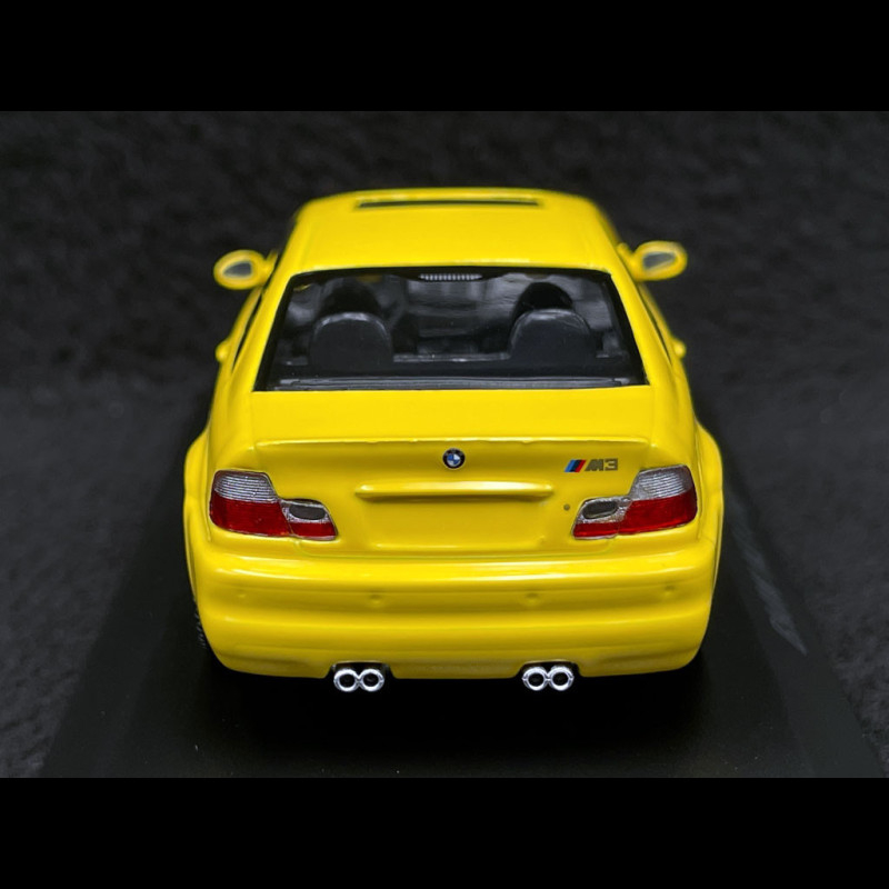 BMW M3 E46 2000 Phoenix Jaune Maquette de Voiture 1:18 Solido