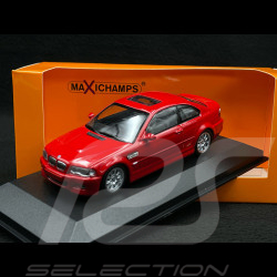 BMW M3 E46 2001 Rot 1/43 Minichamps 940020020