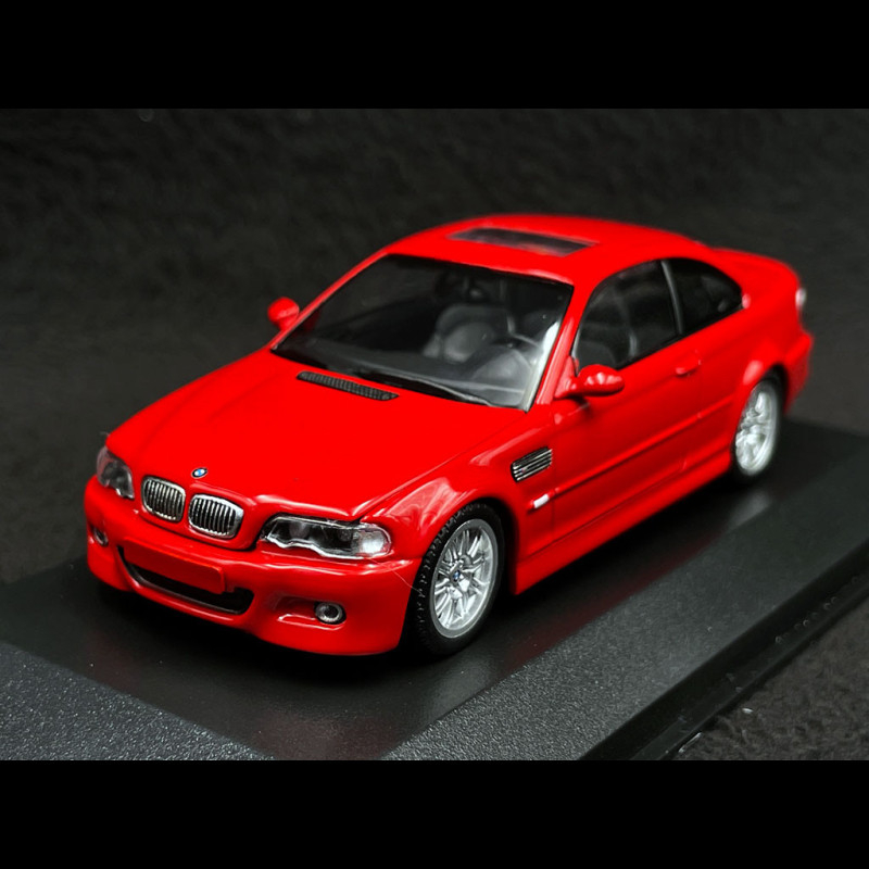 BMW M3 E46 2001 Red 1/43 Minichamps 940020020