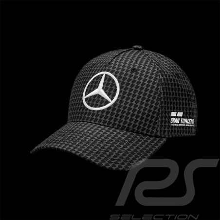 Mercedes AMG Kappe F1 Lewis Hamilton Schwarz / Grau 701222357-001 - Unisex