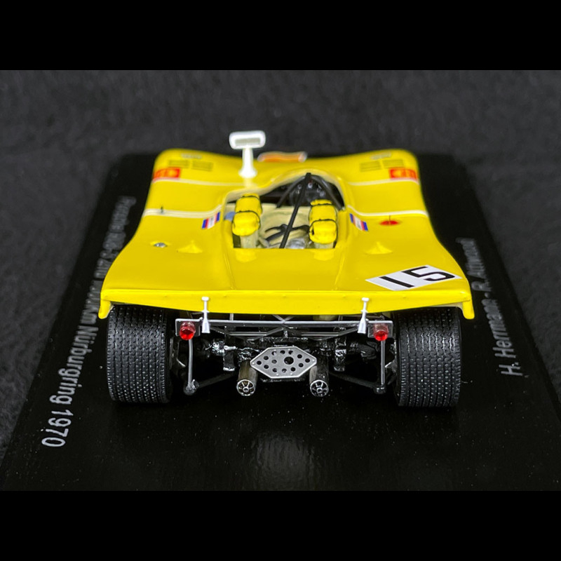 Porsche 908/3 n° 15 2nd 1000km Nürburgring 1970 Porsche Salzburg 1/43 Spark  SG828