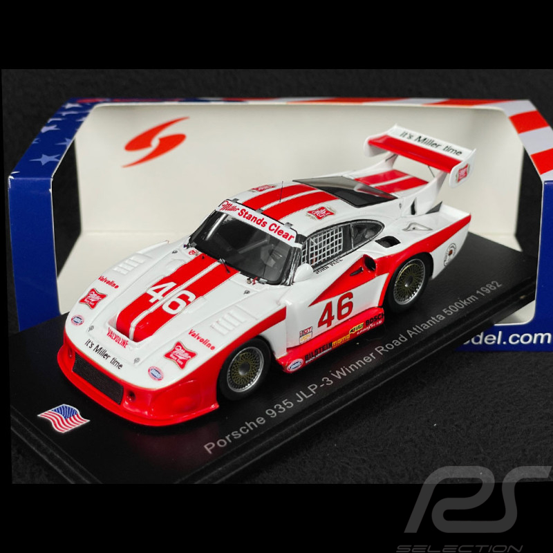 Porsche 935 JLP-3 n° 46 Vainqueur Road Atlanta 1982 JLP Racing 1/43 Spark US241