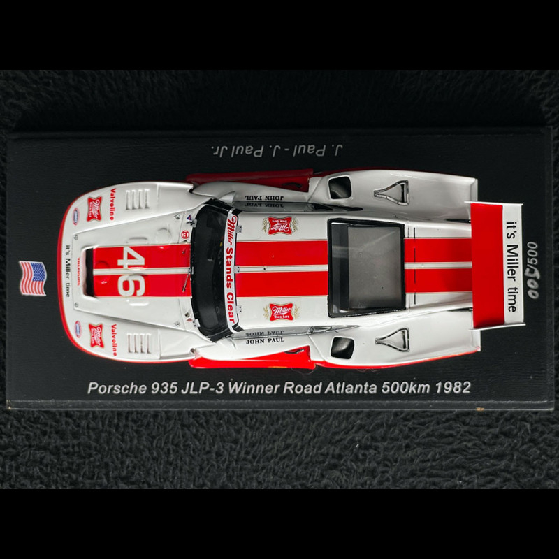 Porsche 935 JLP-3 Nr 46 Sieger Road Atlanta 1982 JLP Racing 1/43 Spark ...