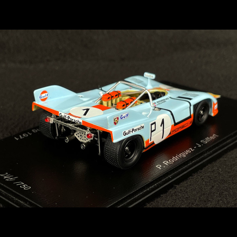 Porsche 908/3 n° 1 2ème 1000km Nürburgring 1971 Gulf JWA 1/43