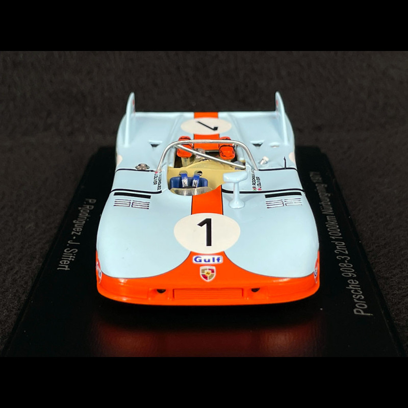 Porsche 908/3 n° 1 2nd 1000km Nürburgring 1971 Gulf JWA 1/43 Spark SG519