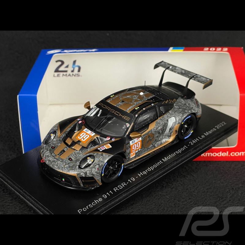 Porsche 911 RSR-19 Type 991 Nr 99 24h Le Mans 2022 Hardpoint Motorsport 1/43 Spark S8656