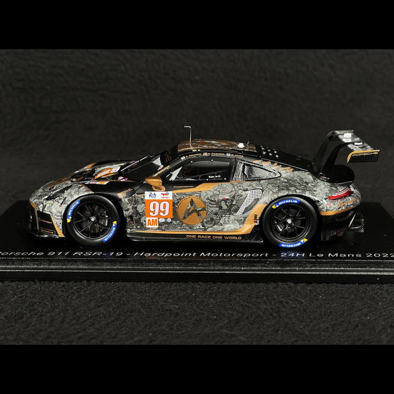 Porsche 911 RSR-19 Type 991 n° 99 24h Le Mans 2022 Hardpoint