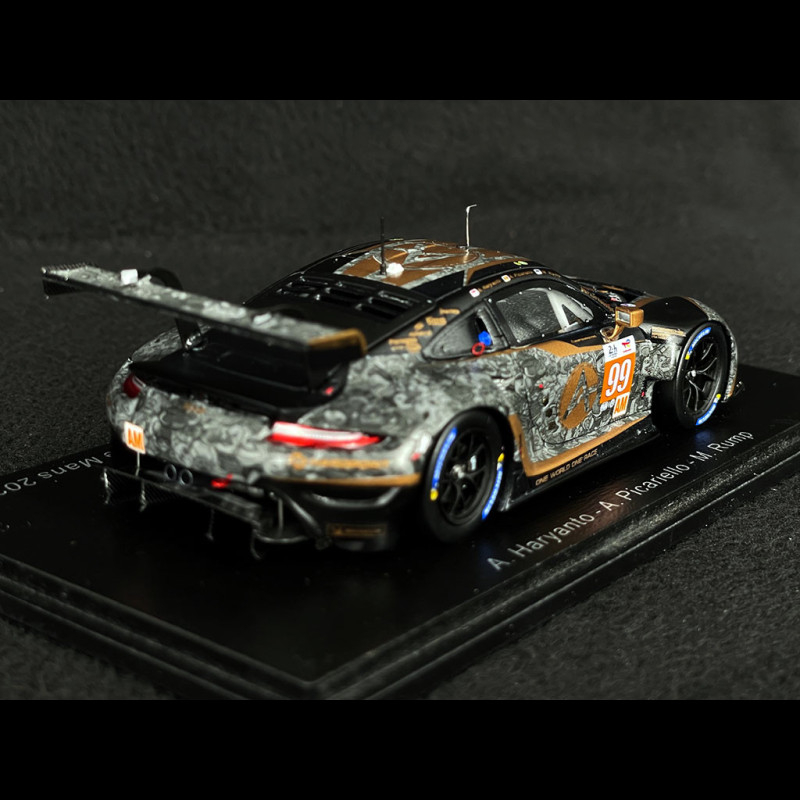 Figurine Porsche 911 991 RSR-19 - 24H Le Mans 2022 - Spark 1:43 - Haryanto Picariello