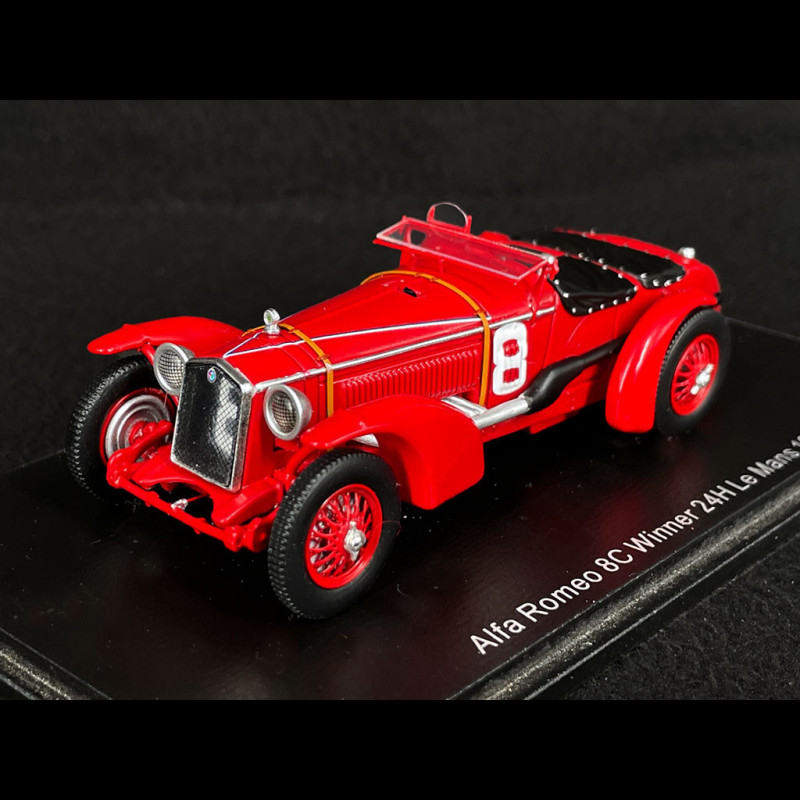 スパーク 43LM32 1/43 Alfa Romeo 8C No.8 Winner 24H Le Mans 1932-