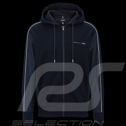 Softshell Porsche x BOSS Hooded Jacket Regular Fit Dark blue BOSS 50486248_404 - Men