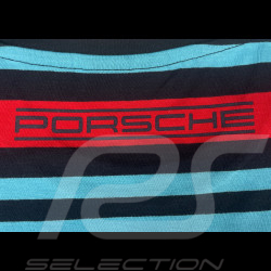 Porsche T-shirt Martini Racing Collection Blue / Red Striped WAP553P0MR - Unisex