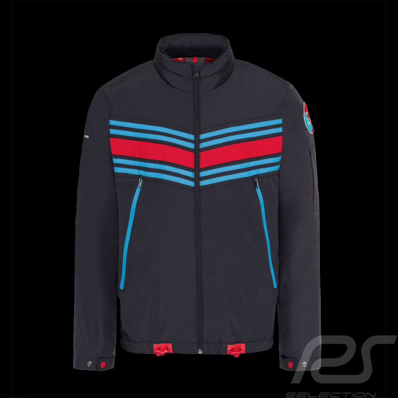 Veste Porsche Martini Racing Collection Coupe-Vent Bleu Marine WAP556P0MR - Homme