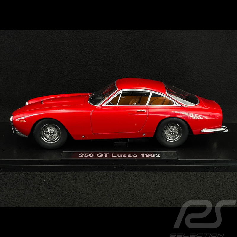 Ferrari 250 GT Lusso 1962 Rouge Rosso Corsa 1/18 KK Scale KKDC181021