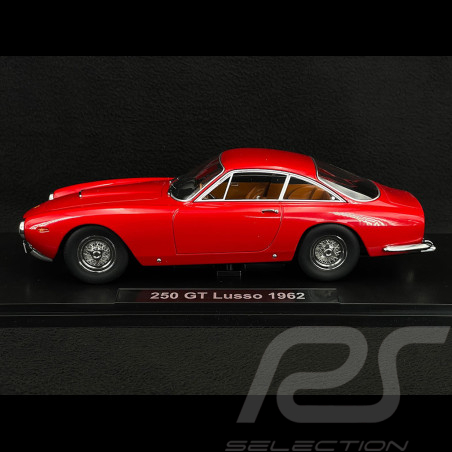 Ferrari 250 GT Lusso 1962 Rouge Rosso Corsa 1/18 KK Scale KKDC181021