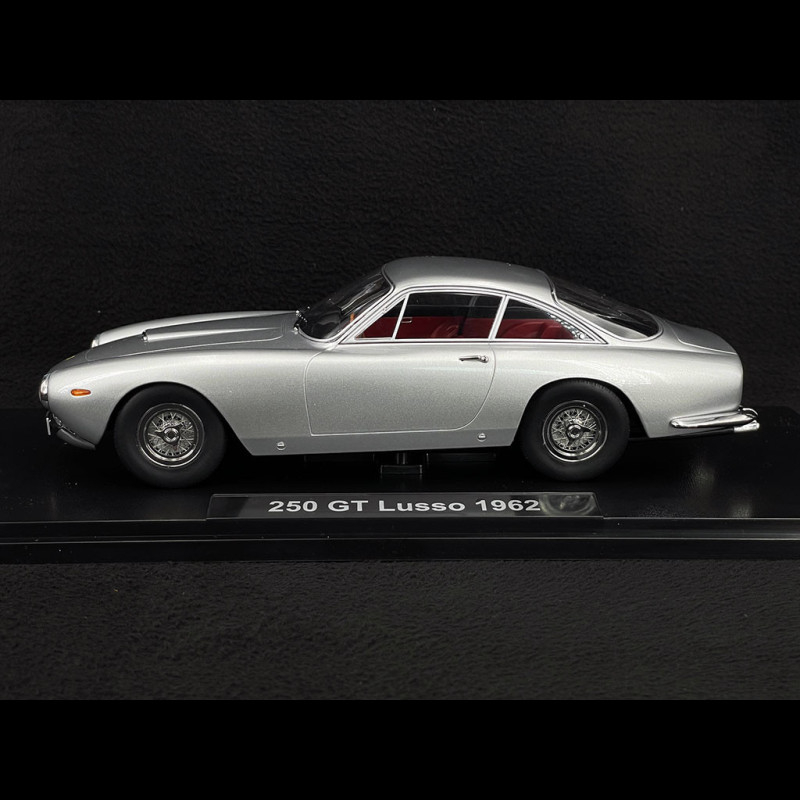 Ferrari 250 GT Lusso 1962 Silver 1/18 KK Scale KKDC181022