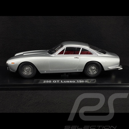 Ferrari 250 GT Lusso 1962 Gris Silver metallic 1/18 KK Scale KKDC181022