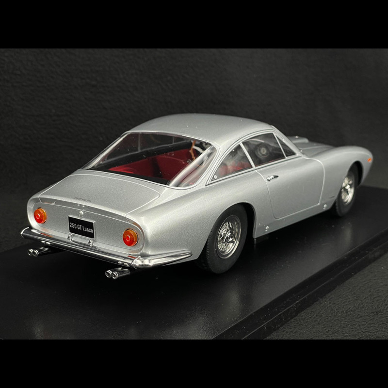 Ferrari 250 GT Lusso 1962 Silver 1/18 KK Scale KKDC181022