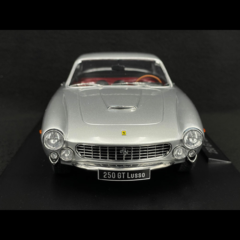 Ferrari 250 GT Lusso 1962 Silver 1/18 KK Scale KKDC181022