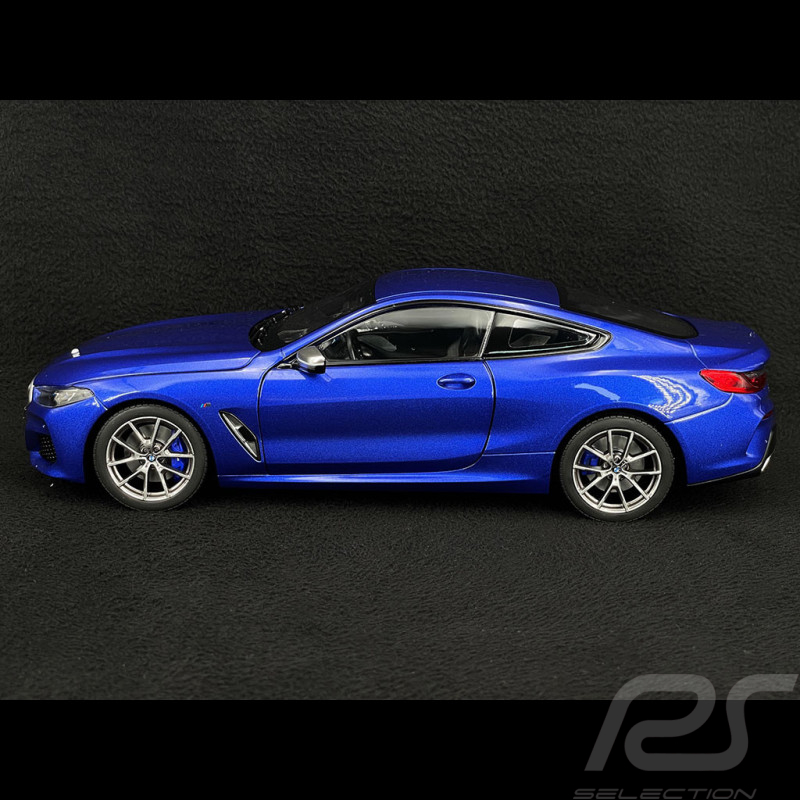 BMW M850i 2019 Bleu métallisé 1/18 Norev 183286