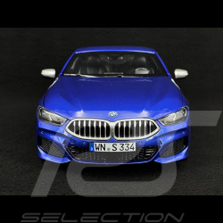 BMW M850i 2019 Bleu métallisé 1/18 Norev 183286