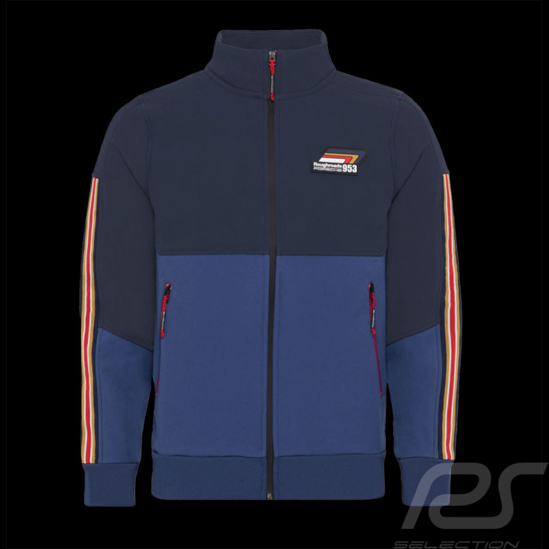 Porsche Jacke Roughroads Racing Kollektion Softshell Marineblau WAP162PRRD - Herren