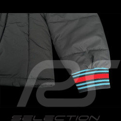 Veste Porsche Martini Racing Collection Matelassée à Capuche Bleu Marine WAP554P0MR - Homme