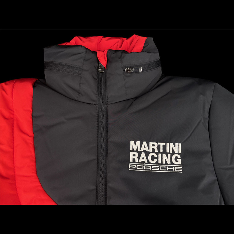 Porsche Jacket Martini Racing Collection Red / Navy Blue Quilted