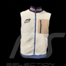 Porsche Jacke Roughroads Racing Kollektion Ärmellose 2 in 1 Beige / Marineblau WAP163PRRD - Herren