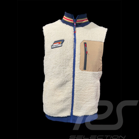 Porsche Jacke Roughroads Racing Kollektion Ärmellose 2 in 1 Beige / Marineblau WAP163PRRD - Herren