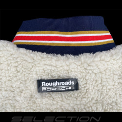 Veste Porsche Roughroads Racing Collection Sans Manches 2 en 1 Réversible Beige / Bleu Marine WAP163PRRD - Homme