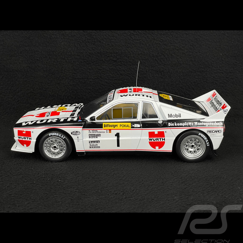 Lancia 037 Rally n° 1 Winner ADAC Rallye Deutschland 1983 Walter Röhrl 1/18 Ixo RMC117