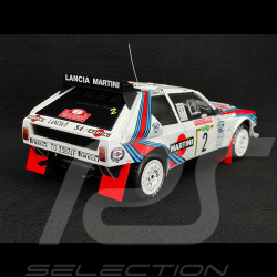 Lancia Delta S4 Martini Nr 2 Sieger Rallye San Remo 1986 Markku Alen 1/18 Ixo RMC130A