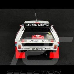 Lancia Delta S4 Martini n° 2 Vainqueur Rallye San Remo 1986 Markku Alen 1/18 Ixo RMC130A