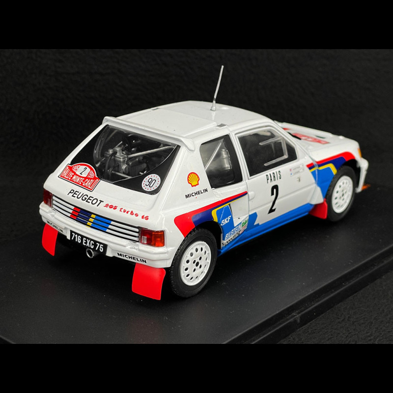 Miniature Altaya Ixo 1/43 Peugeot 205 T16 E1 Rallye 1984
