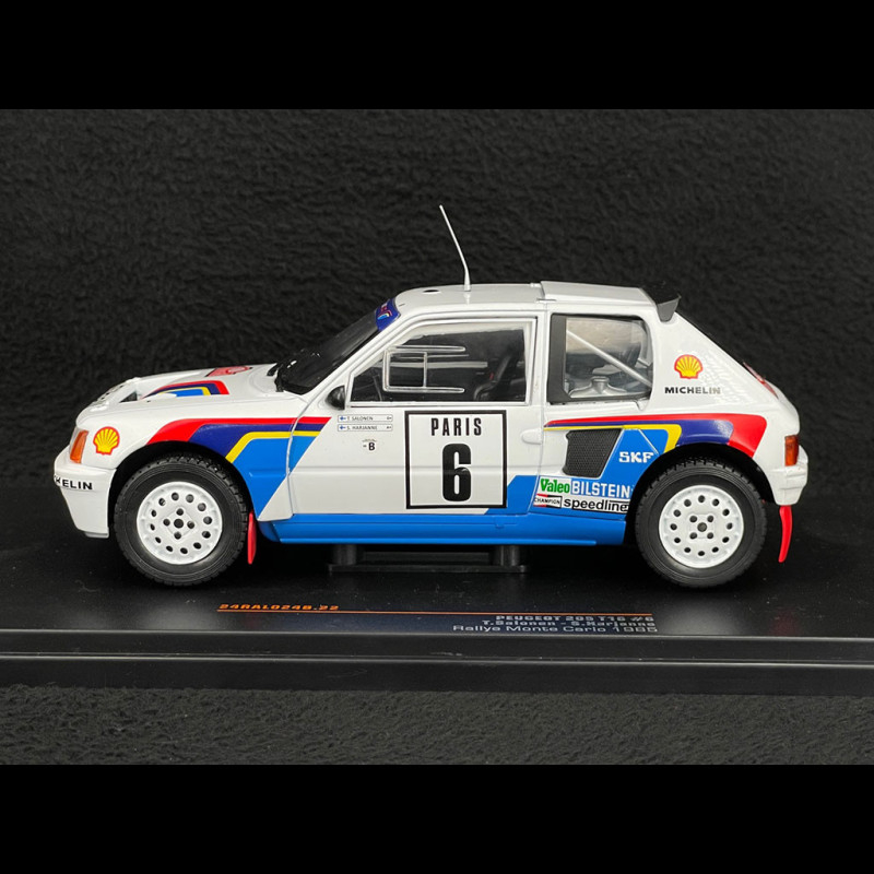 RMX9 1/43 Salvat Mexique Rallye WRC : PEUGEOT 205 Turbo 16 Evo 2 1985