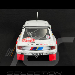 Peugeot 205 Turbo 16 PTS n° 6 3ème Rallye Monte Carlo 1985 Timo Salonen 1/24 Ixo RAL024B