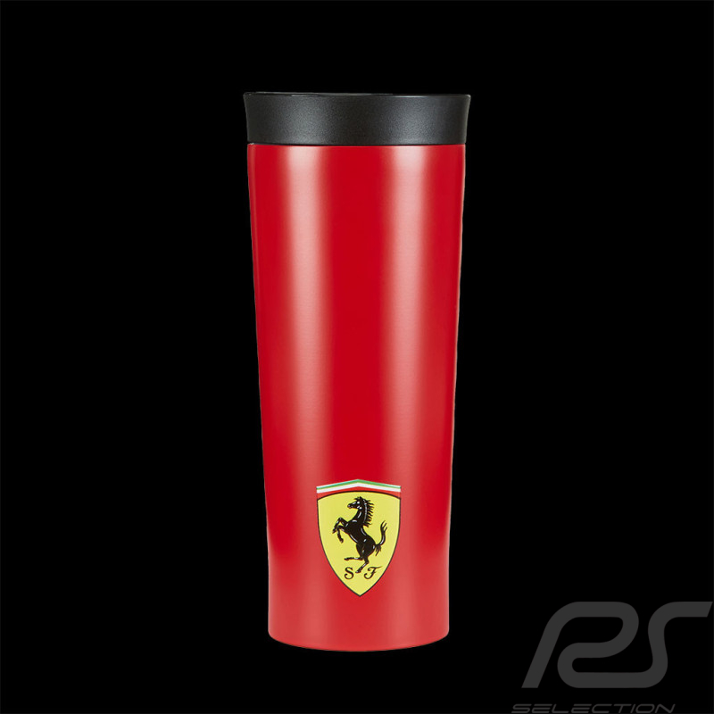 Ferrari Thermo-becher F1 Leclerc Sainz Rot Trinkflasche 701202274-002