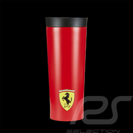 Ferrari Thermo-becher F1 Leclerc Sainz Rot Trinkflasche 701202274-002