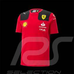 Ferrari T-Shirt Charles Leclerc Nr. 16 Puma F1 Rot 701223379-001