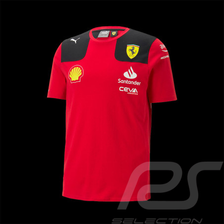 T-shirt Ferrari Charles Leclerc n°16 F1 Puma Rouge 701223379-001