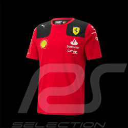 T-shirt Ferrari Carlos Sainz n°55 F1 Puma Rouge 701223381-001
