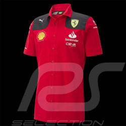 Ferrari Shirt Leclerc Sainz F1 Puma Red Sleeveless 701223386-001