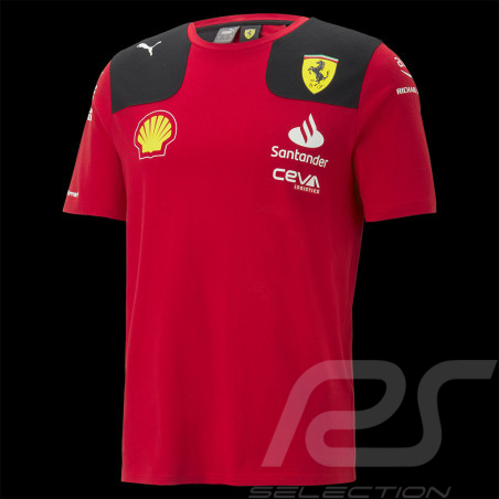 Ferrari T-shirt Leclerc Sainz F1 Puma Red 701223388-001