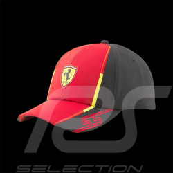 Casquette Ferrari Carlos Sainz N°55 F1 Puma Rouge / Noir 701223389-001