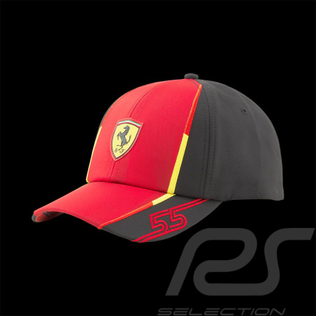 Casquette Ferrari Carlos Sainz N°55 F1 Puma Rouge / Noir 701223389-001