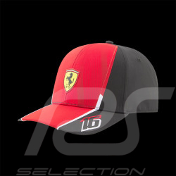Ferrari Cap Charles Leclerc N°16 F1 Puma Red / Black 701223368-001 - Kids