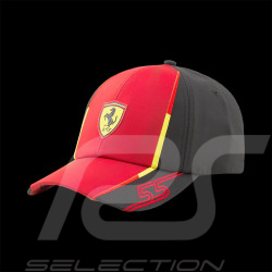 Casquette Ferrari Carlos Sainz N°55 F1 Puma Rouge / Noir 701223370-001 - Enfant