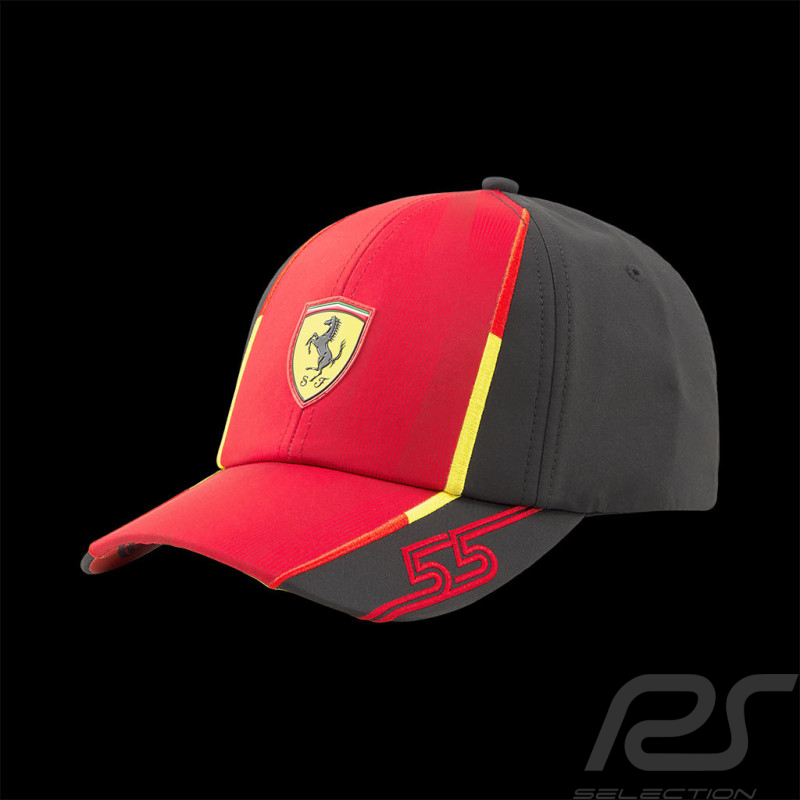 Casquette Ferrari Carlos Sainz N°55 F1 Puma Rouge / Noir 701223370-001 - Enfant