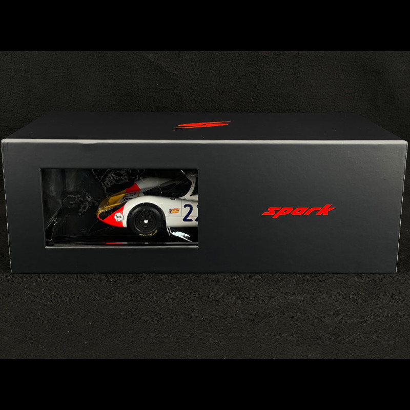 Miniature PORSCHE 907 - WINNER TARGA FLORIO 1968 1/18 Spark (689) chez