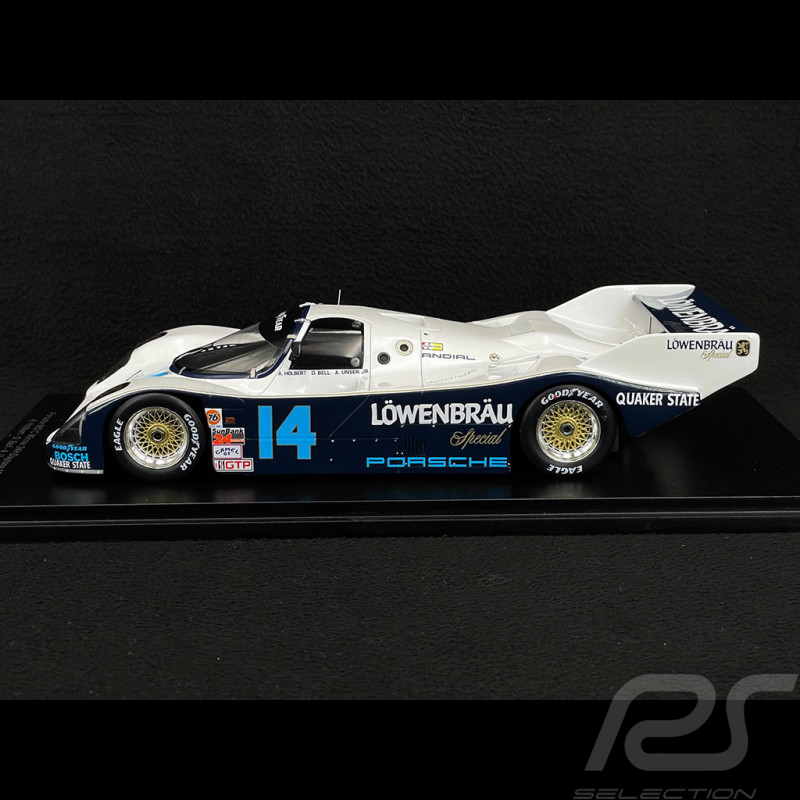 Porsche 962 C Vainqueur 24h Daytona 1986 N°14 1/18 Spark 18DA86